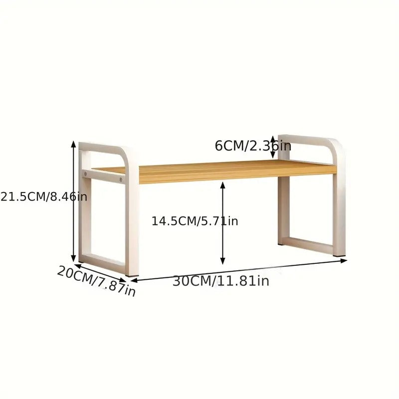 Desktop Bookshelf With Adjustable Height