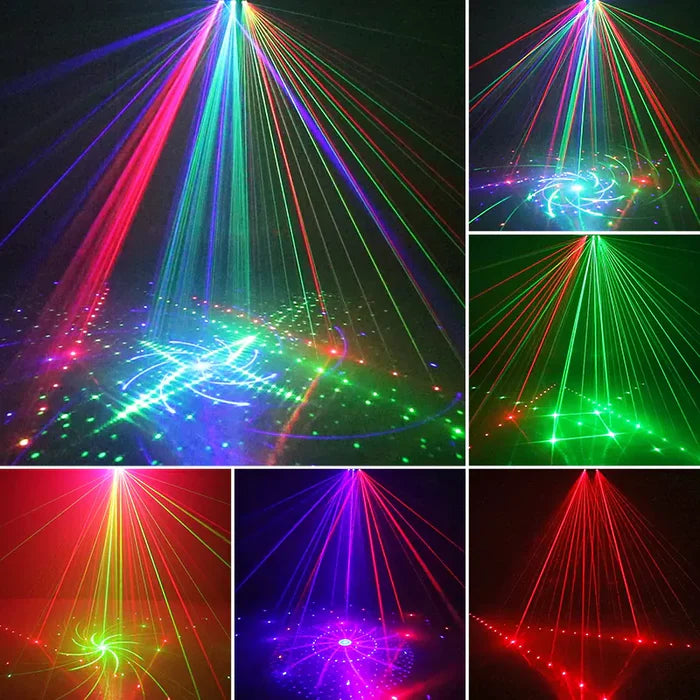 21 holes 4 in 1 RGB disco laser light