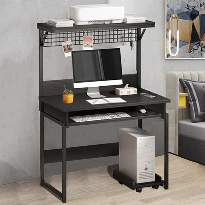 Study Table Modern Writing Desk black