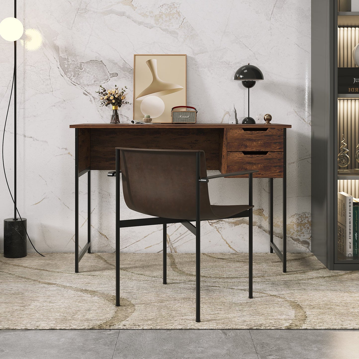 Modern Writing Desk brown