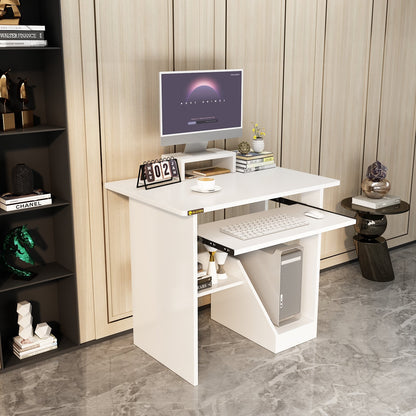 Home Office Computer Desk Writing Study Desk Book Writing Corner Table