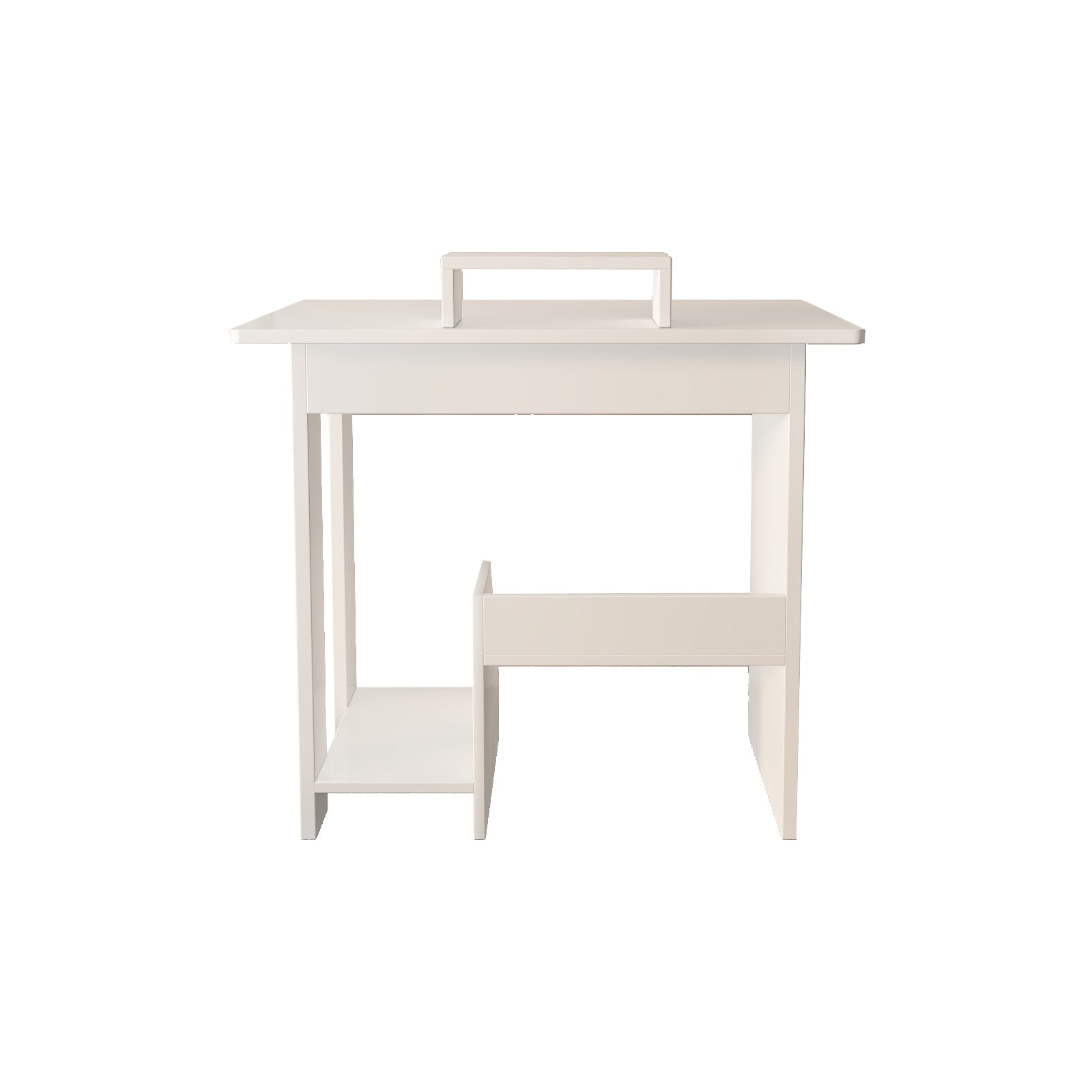 Home Office Computer Desk Writing Study Desk Book Writing Corner Table