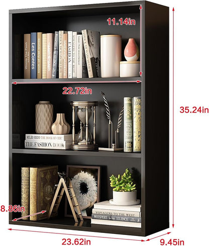 3-Tier Cube Display Shelves, Multifunctional Storage Organizer