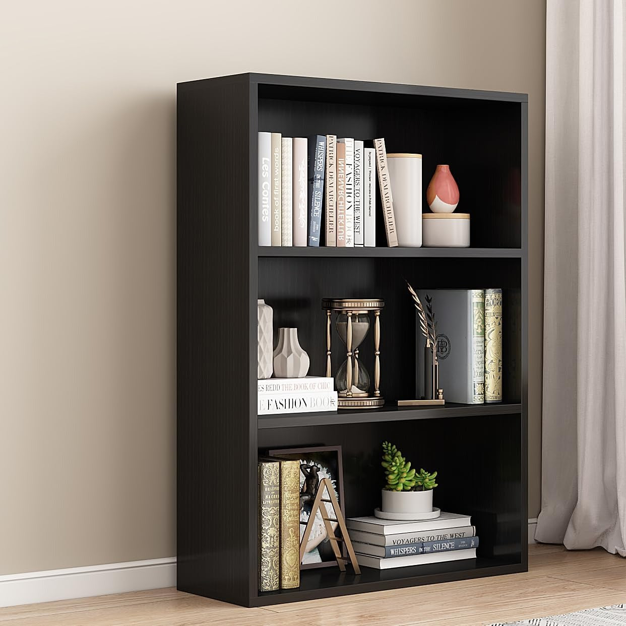 3-Tier Cube Display Shelves, Multifunctional Storage Organizer